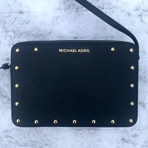 Michael Kors black crossbody purse
